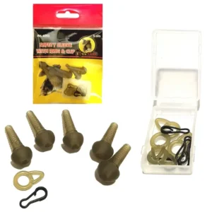 EXTRA CARP SAFETY SLEEVE WITH RING & CLIP ÓLOMKAPOCS SZETT Akció