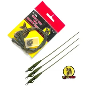 EXTRA CARP SAFETY CLIPS WITH SILICONE TUBING ÓLOMKLIPSZ SZETT Szuper akció