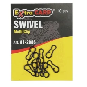 Különleges ajánlat EXTRA CARP SWIVEL MULTI CLIP GYORSKAPOCS 10DB