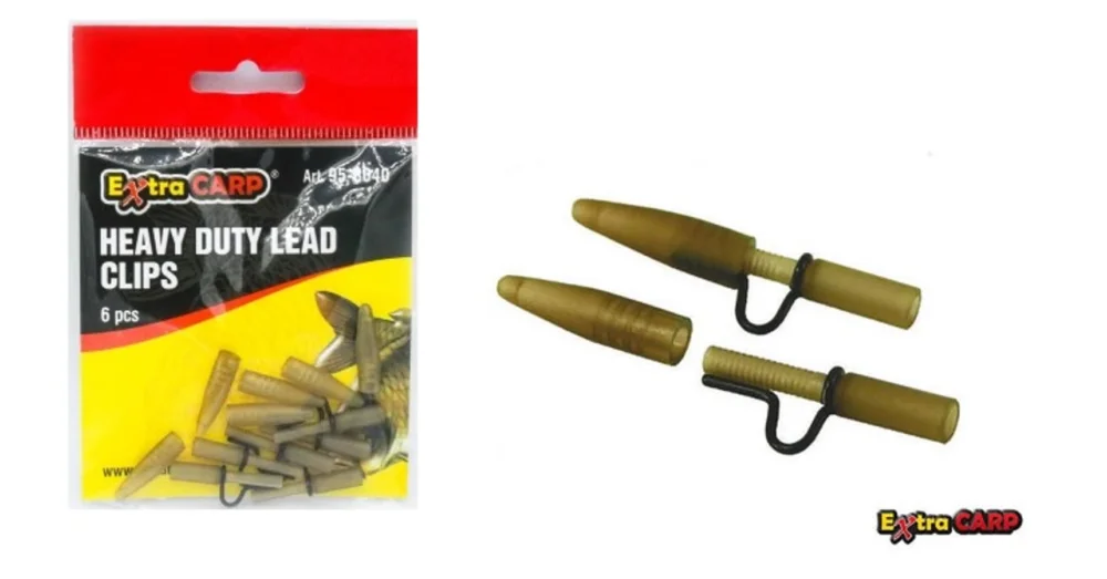EXTRA CARP HEAVY DUTY LEAD CLIPS ERŐS ÓLOMKLIPSZ Legjobb ár