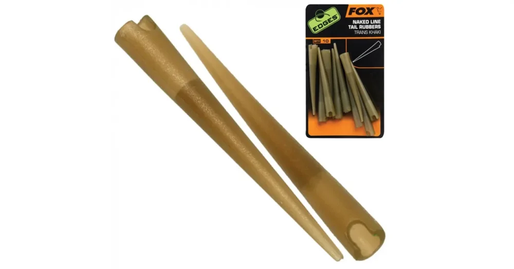 FOX EDGES™ NAKED LINE TAIL RUBBERS Prémium
