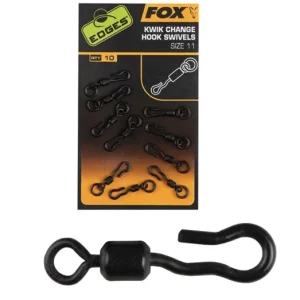 Árengedmény FOX EDGES™ KWIK CHANGE HOOK SWIVELS SPINNER / RONNIE FORGÓ 11-ES
