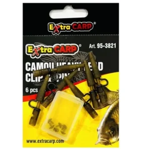 EXTRA CARP CAMOU HEAVY LEAD CLIP & PIN ÓLOMKLIPSZ Akció