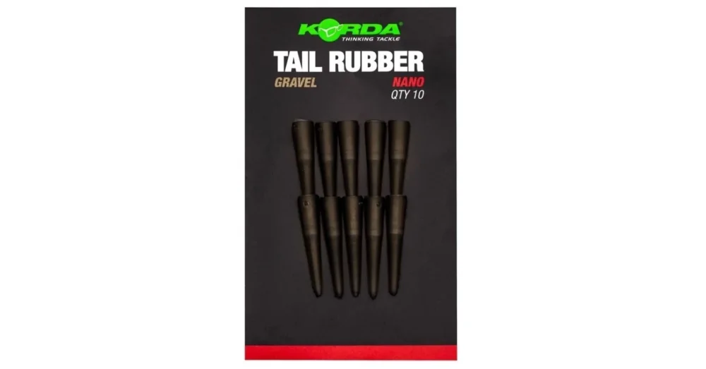 KORDA TAIL RUBBER GRAVEL NANO 10DB Kedvezmény
