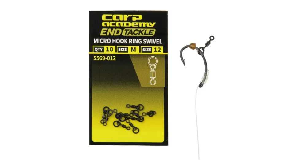 CARP ACADEMY MICRO FORGÓ GYŰRŰVEL 12-ES M 10DB/CS Árengedmény