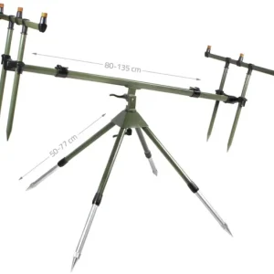 CARP ACADEMY SILENCER ROD POD 4 LÁBÚ Expressz kézbesítés