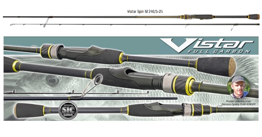 KONGER VISTAR SPIN M 2,40M 5-25G PERGETŐ BOT Outlet