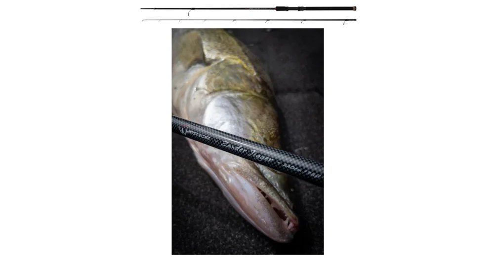 FOX RAGE WARRIOR ZANDER JIGGER PERGETŐ BOT 2,40M 10-35G Azonnali szállítás