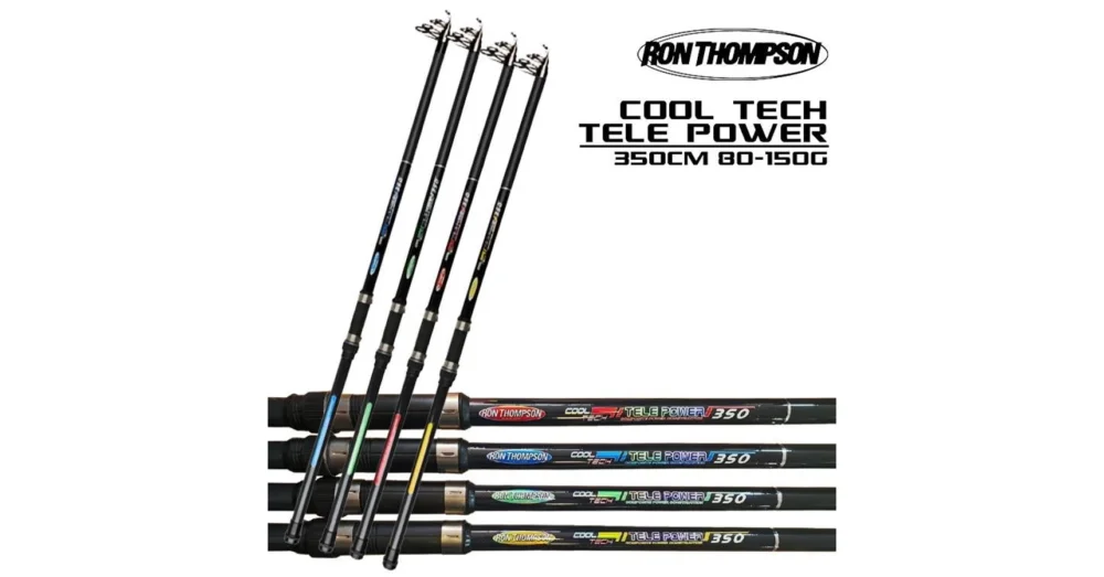 RON THOMPSON COOL TECH TELEPOWER 80-150GR 4 RÉSZES TELESZKÓPOS BOT Azonnal elérhető