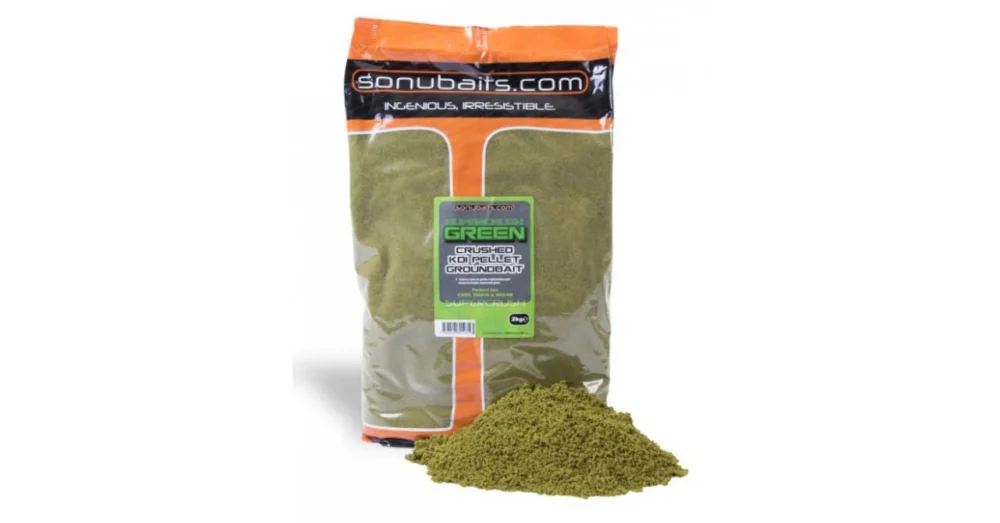 Prémium SONUBAITS SUPERCRUSH GREEN GROUNDBAIT 2KG