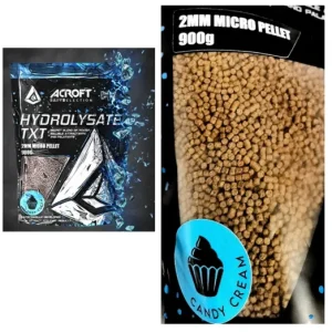 ACROFT HYDROLYSATE TXT 2MM MICRO PELLET 900G - CANDY CREAM Kedvezmény