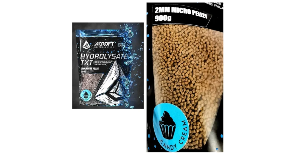 ACROFT HYDROLYSATE TXT 2MM MICRO PELLET 900G - CANDY CREAM Kedvezmény