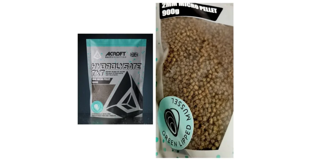 ACROFT HYDROLYSATE TXT 2MM MICRO PELLET 900G - GREEN LIPPED MUSSEL Azonnal elérhető