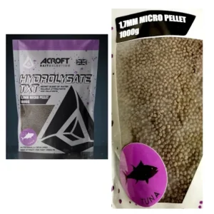 Vásárlói kedvenc ACROFT HYDROLYSATE TXT 1,7MM MICRO PELLET 1000G - TUNA