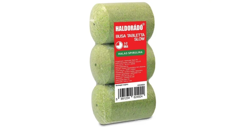 Vedd meg online HALDORÁDÓ BUSA TABLETTA SLOW - HALAS SPIRULINA