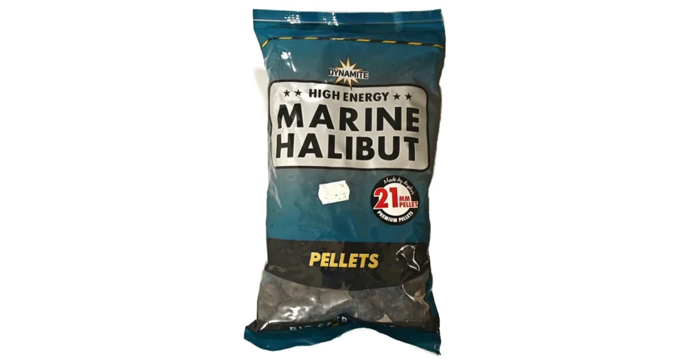 DYNAMITE HIGH ENERGY MARINE HALIBUT PELLETS FÚRT - 21MM Legnépszerűbb