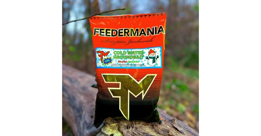 FEEDERMANIA GROUNDBAIT COLD WATER MANGO-BANANA CSL Legkelendőbb