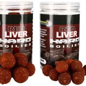 Korlátozott ajánlat STARBAITS RED LIVER HARD BOILIES KEMÉNYÍTETT BOJLIK 200GR
