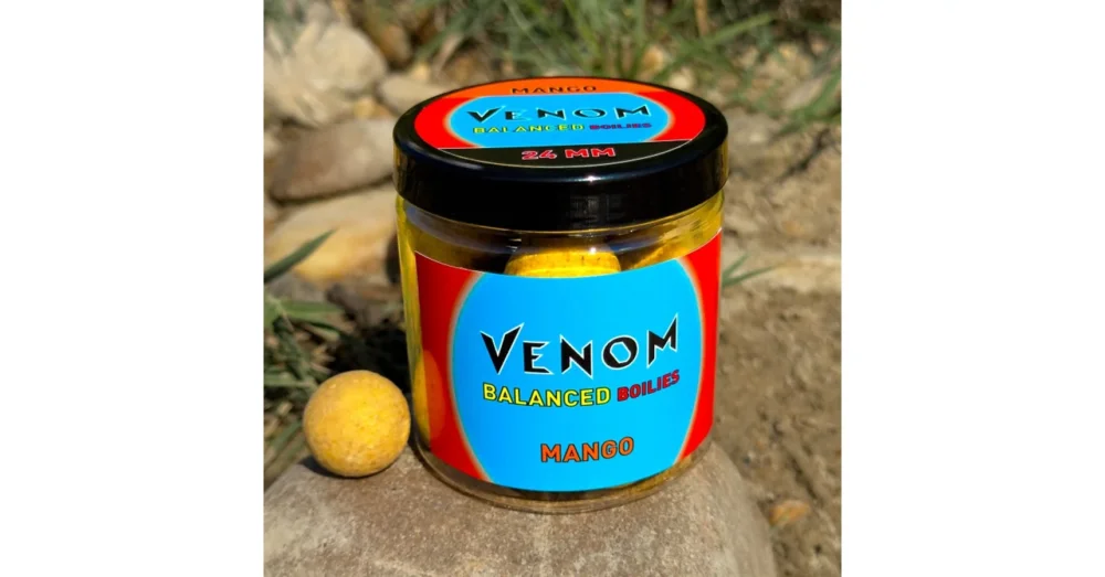 VENOM BALANCED BOILIES 24MM - MANGO Azonnal elérhető