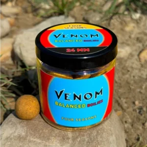 VENOM BALANCED BOILIES 24MM - FOUR SEASONS Különleges ajánlat