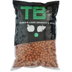 TB BAITS ETETŐBOJLI 10KG - PEACH & LIVER Bestseller