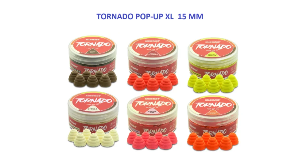 Expressz szállítás HALDORÁDÓ TORNADO POP UP XL CSALIK 15 MM
