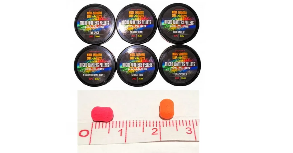 ZADRAVEC 4 COLOURS MICRO WAFTERS PELLETS 3MM Outlet