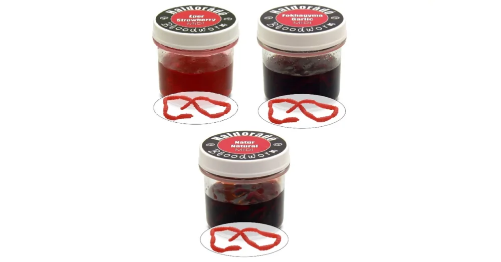 Biztonságos fizetés HALDORÁDÓ BLOODWORM MIDI SZILIKON CSALIK
