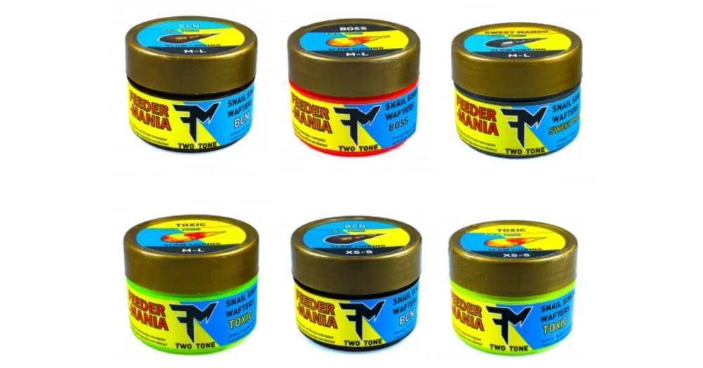 FEEDERMANIA SNAIL SINKING WAFTERS TWO TONE GUMICSIGÁK Expressz szállítás