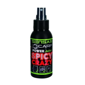Csak ma SENSAS CARP POWER JUICE SPRAY 75ML - SPICY CRAZY / PIROS