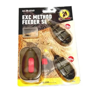 Gyors kiszállítás EXTRA CARP METHOD FEEDER SET 2+1 20-30G
