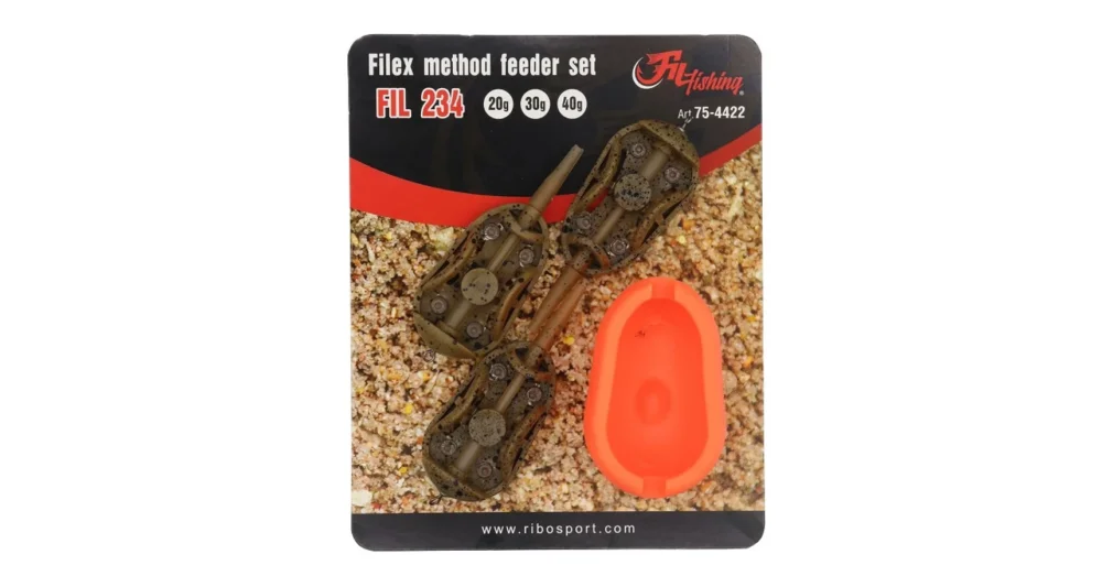 FILFISHING FILEX METHOD FEEDER SZETT 20-30-40G Biztonságos fizetés