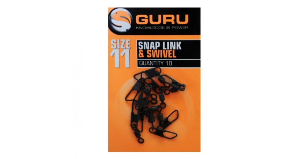 Rendeld meg most GURU SIZE 11 SNAP LINK PLUS SWIVEL