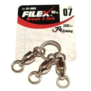 FILFISHING FILEX POWER BREAK 3 HÁRMAS FORGÓ KARIKÁN Kiárusítás