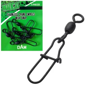 Outlet MADCAT STAINLESS CRANE SWIVELS WITH SNAP "1" 90KG