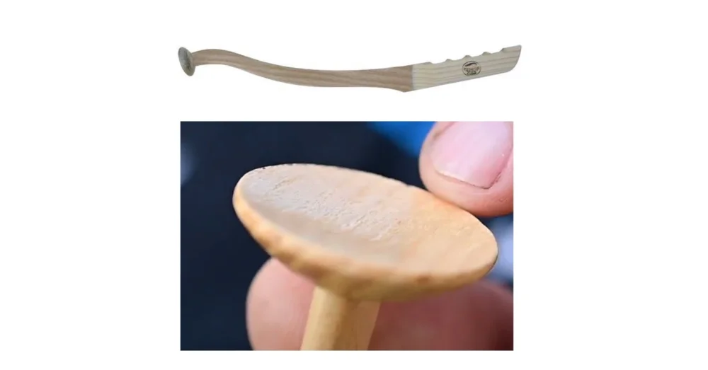 Biztonságos vásárlás HUNOR CLONK KUTTYOGATÓ FA HOMORÚ FEJJEL 33MM