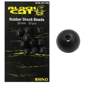 BLACK CAT RUBBER BEADS GUMIGYÖNGY 10MM Rendeld meg most