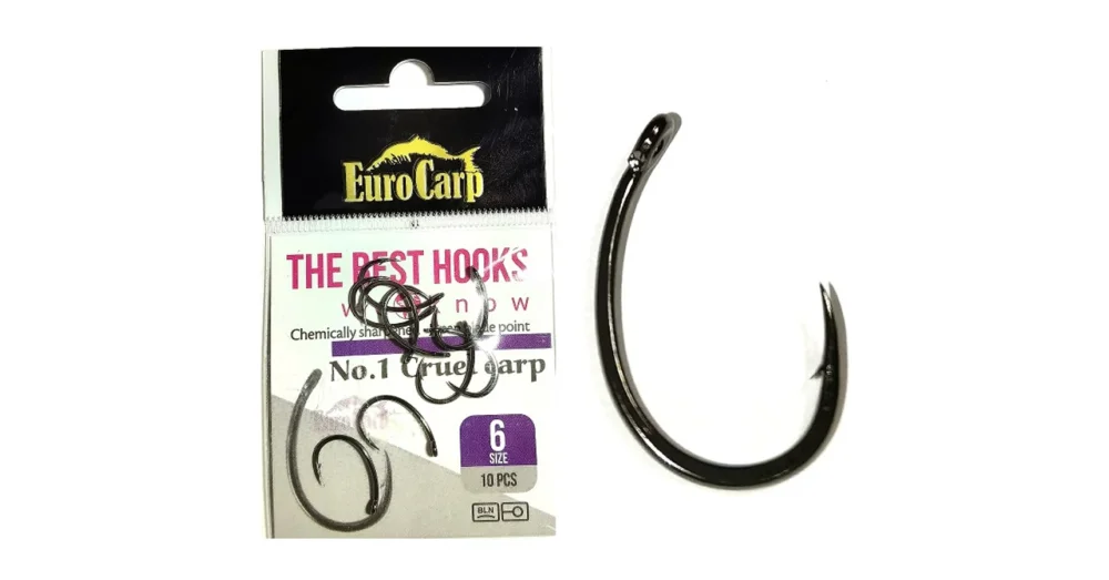 Kedvezmény EUROCARP CRUEL CARP PONTYOZÓ HORGOK 10DB/CS