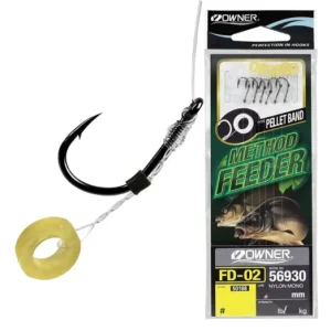 OWNER METHOD FEEDER PELLET BAND FD-02 ELŐKÖTÖTT HORGOK Bestseller