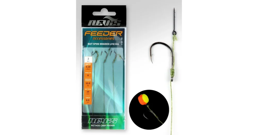 Biztonságos fizetés NEVIS FEEDER FONOTT ELŐKE TÜSKÉVEL 3DB/CS - 10-ES