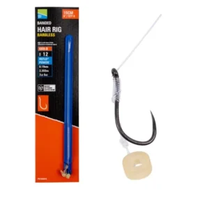 Akciós ár PRESTON KKH-B BANDED HAIR RIG 6"/15CM ELŐKE BARBLESS