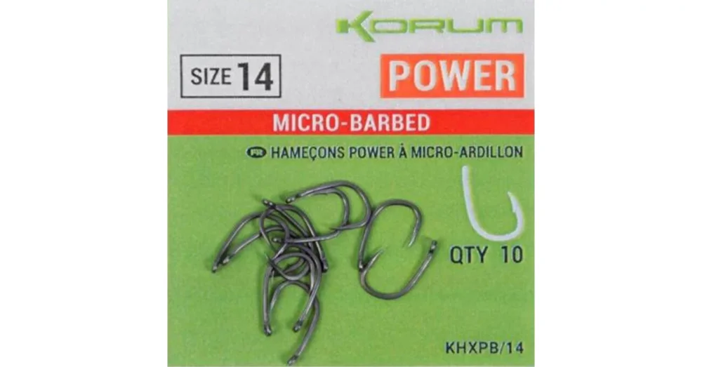 KORUM XPERT POWER MICRO BARBED HOROG Bestseller