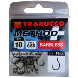 Outlet TRABUCCO METHOD PLUS FEEDER BARBLESS SZAKÁLL NÉLKÜLI HOROG