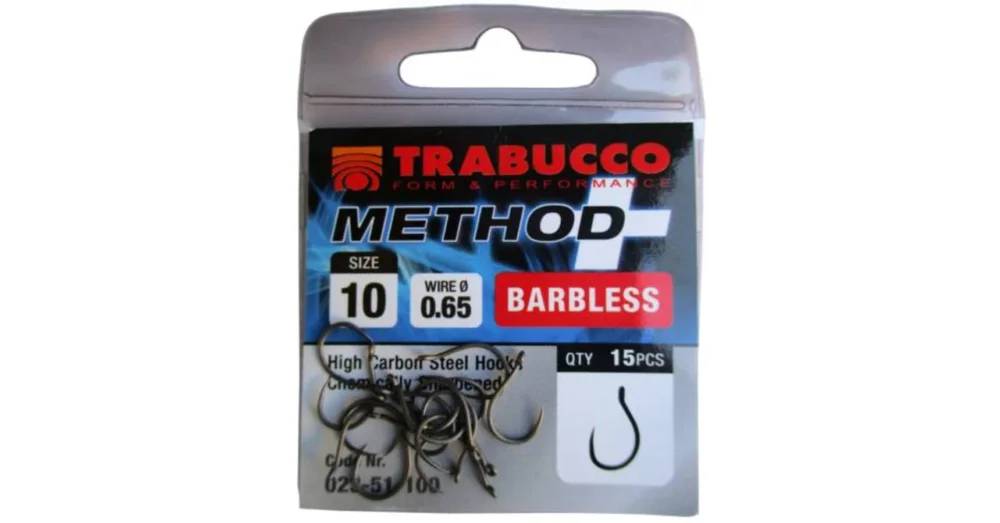 Outlet TRABUCCO METHOD PLUS FEEDER BARBLESS SZAKÁLL NÉLKÜLI HOROG