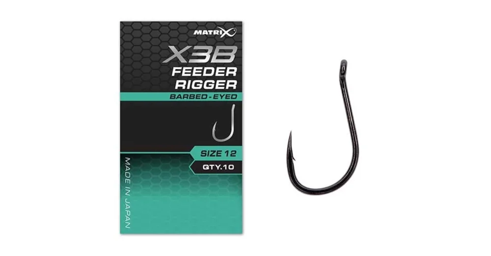 MATRIX X3B FEEDER RIGGER EYED BARBED HORGOK Olcsó