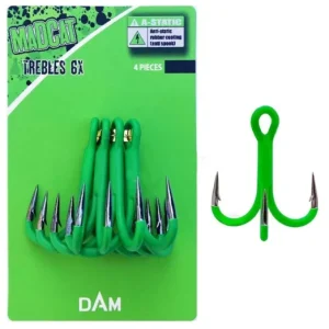 MADCAT A-STATIC TREBLE 6X HOOK HARCSÁZÓ HORGOK Legjobb ár
