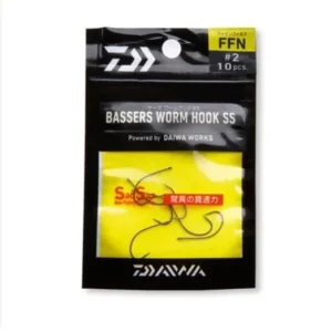 Gyors kiszállítás DAIWA BASSERS WORM HOOK FFN