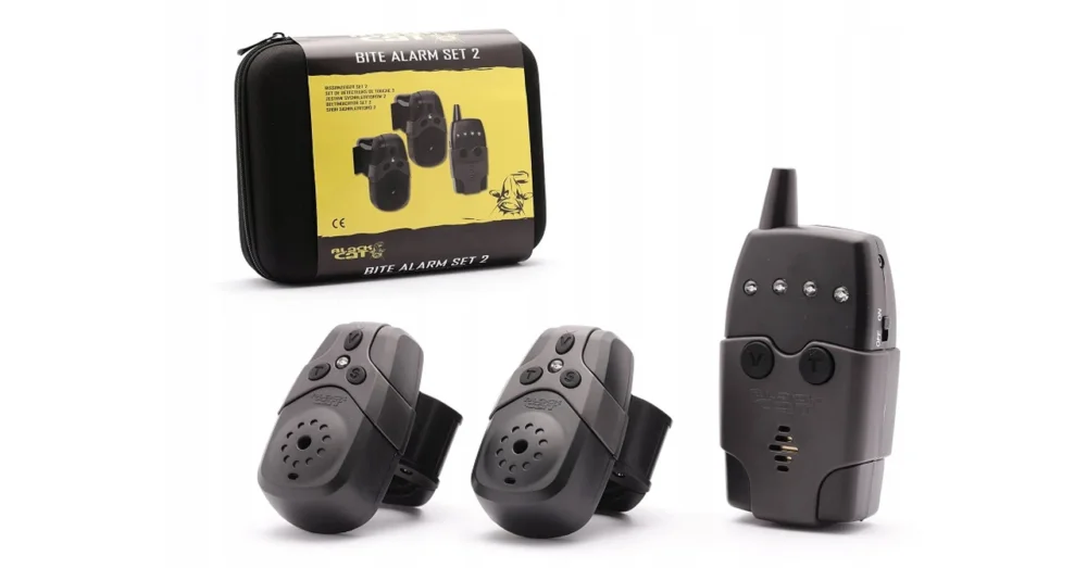 Biztonságos vásárlás BLACK CAT BITE ALARM SET HARCSÁZÓ KAPÁSJELZŐ SZETT 2+1