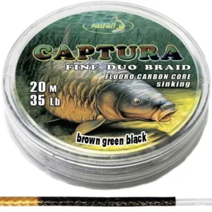 Kihagyhatatlan ajánlat KATRAN CAPTURA FINE DUO BRAID ELŐKEZSINÓR 20M - 35LB / 15,9KG