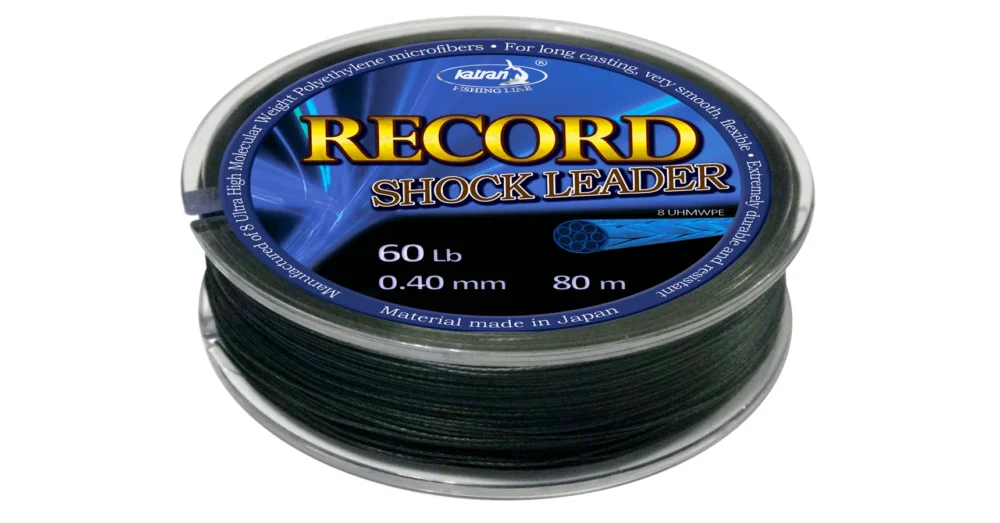 Akció KATRAN RECORD SHOCK LEADER FONOTT ELŐTÉTZSINÓROK